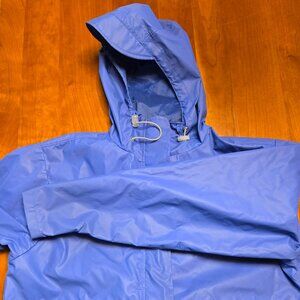 Lands end. Women's purple raincoat